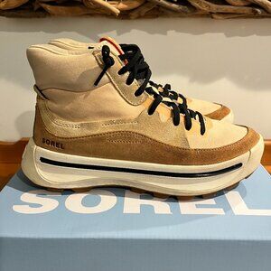 SOREL Women’s ONA 503 Mid Sneaker – Ceramic/Black – Size 7